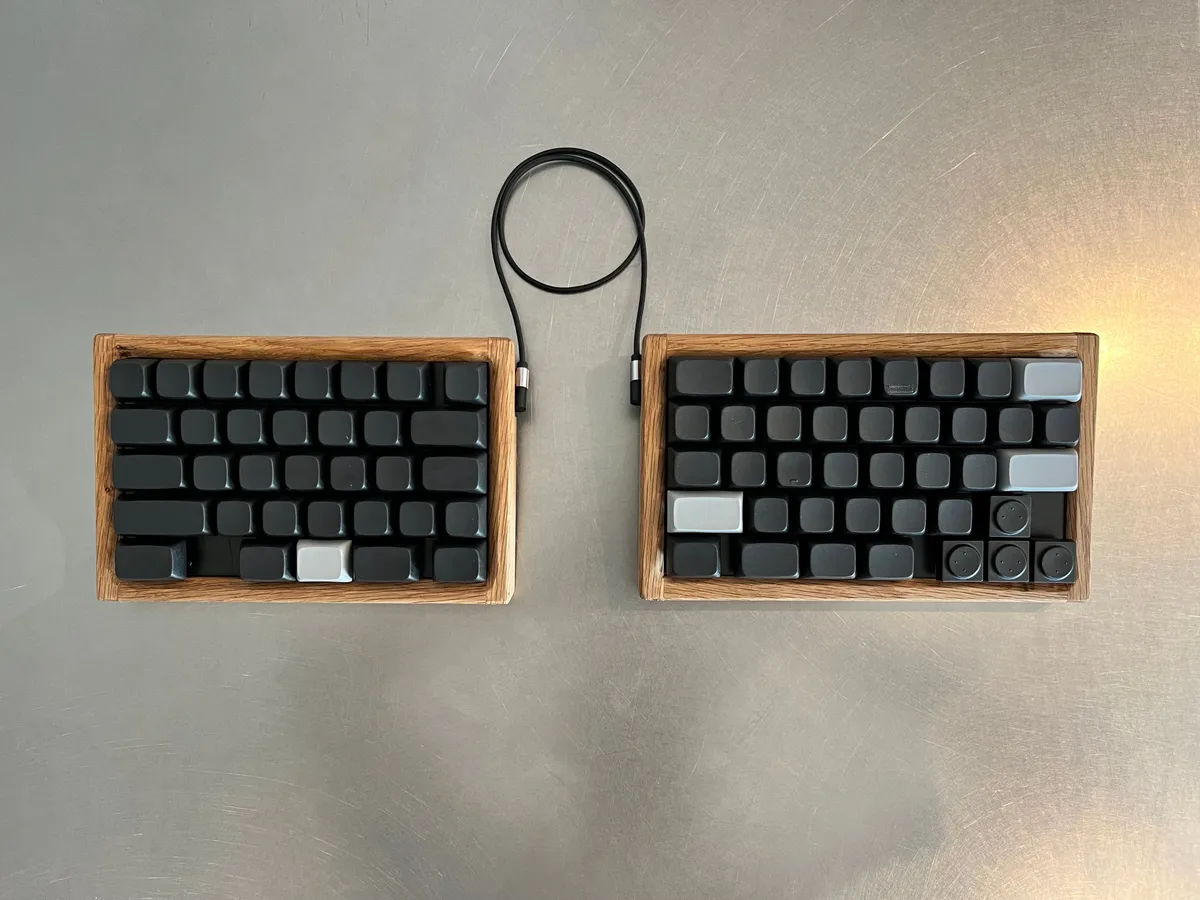 自作アケコン】木製キーボード型 ナチュラル キーボードを自作する